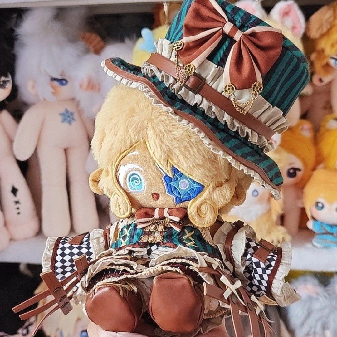 Prop Para Cosplay - Bonecos de Pelúcia Timekeeper Cookie de