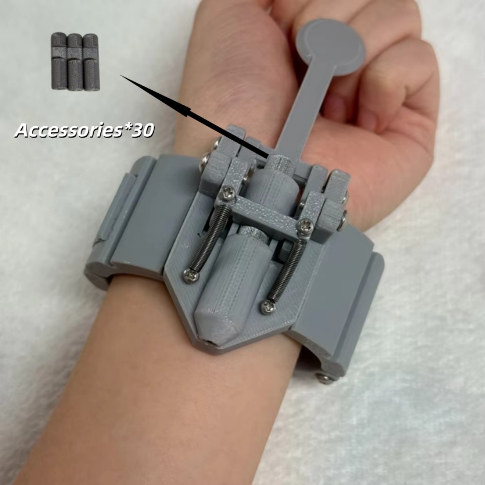 Cosplay Prop 3D Print Settings - Lançador de Teia de Aranha Impresso