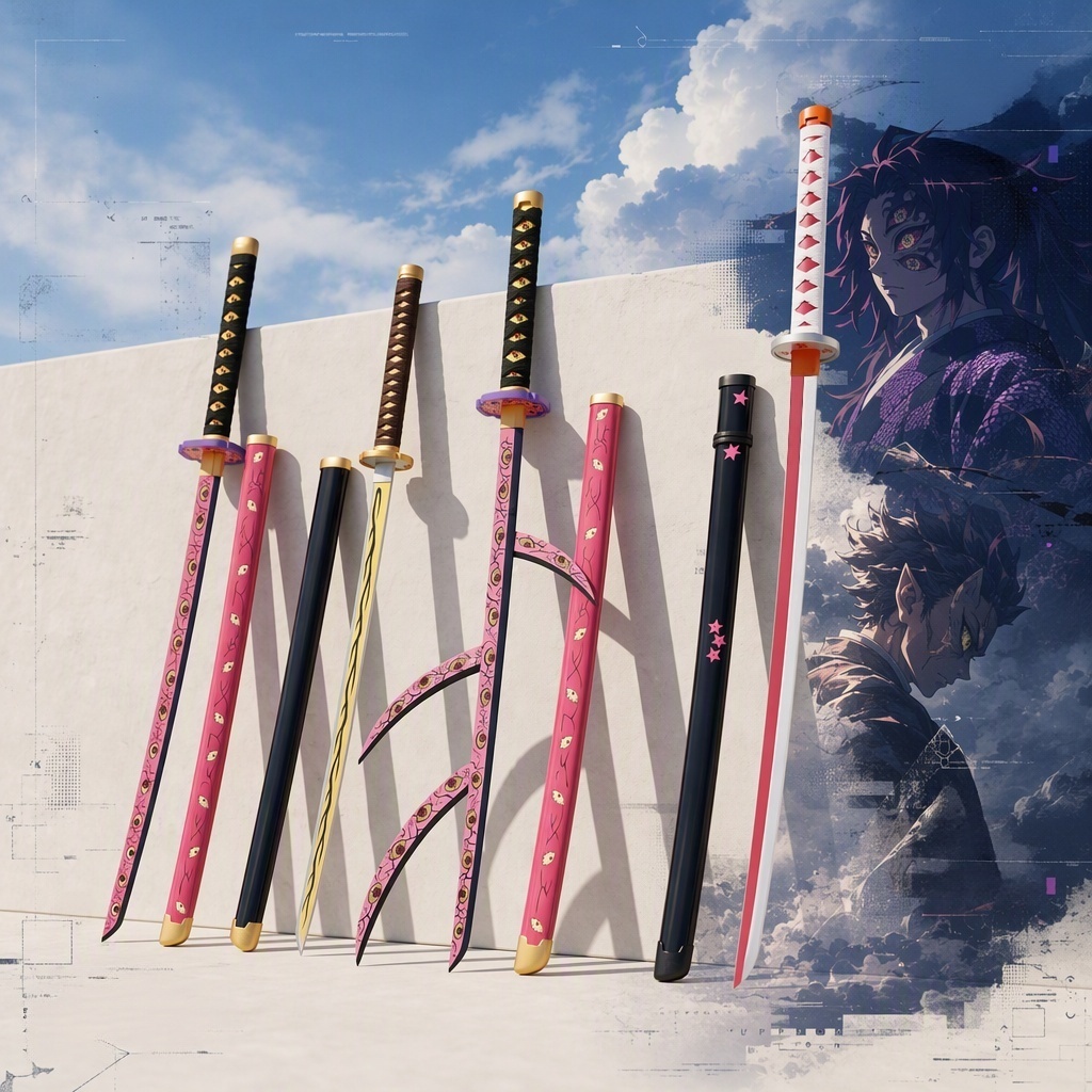 Cosplay Prop Dagger - Espada de Cosplay Agatsuma Zenitsu de