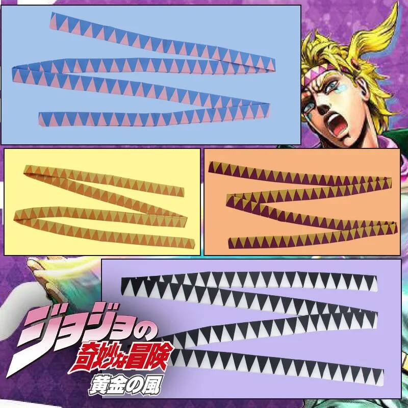 Cosplay Prop Patterns - Faixa de Cabelo Cosplay Anime JoJo's