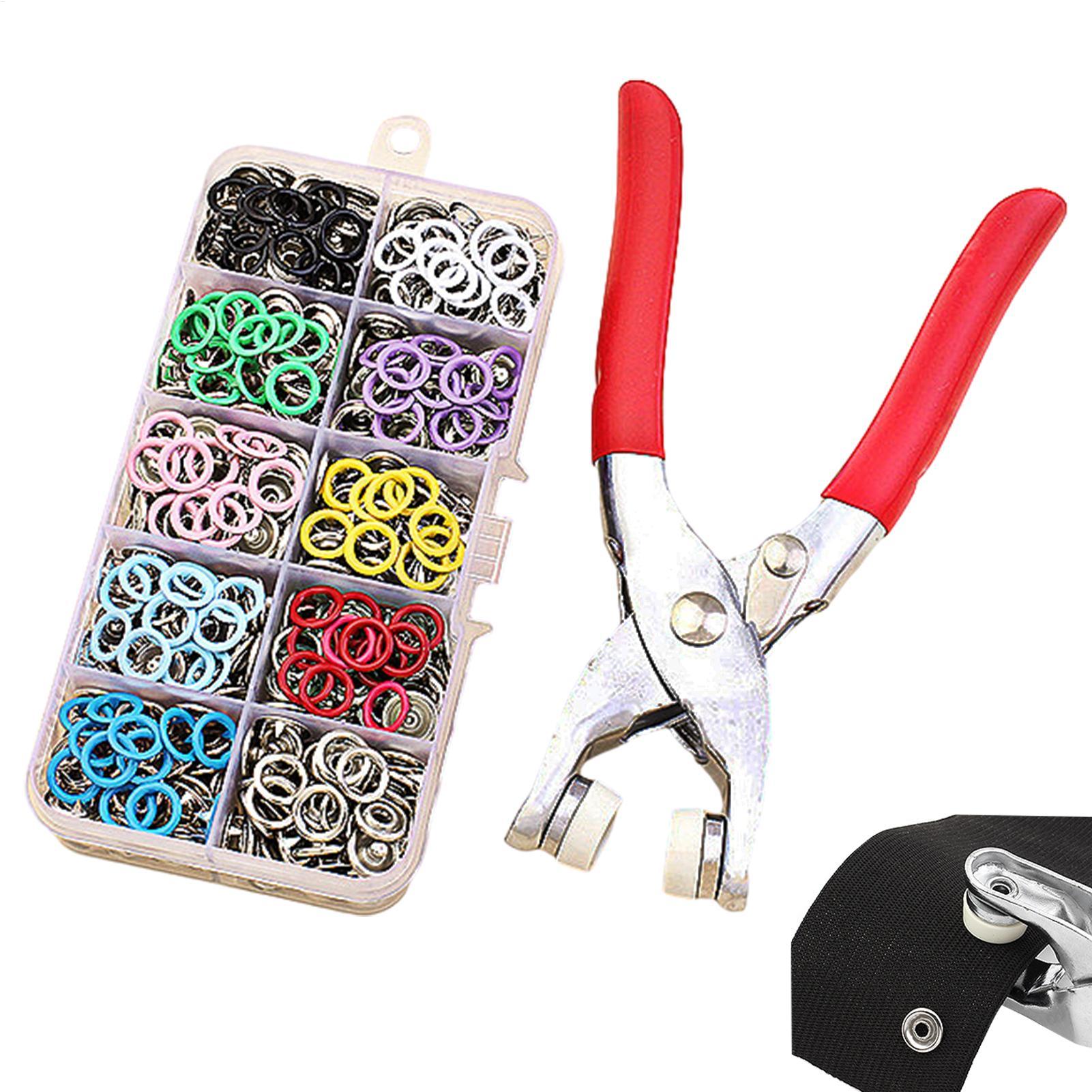 Snap Fastener Set - Kit de Botões para Vestuário com