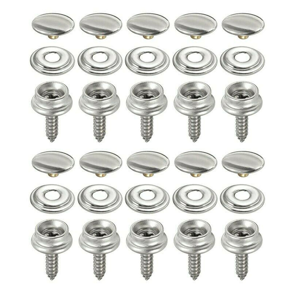Snap Fastener Set - Snap Fastener Kit para Canvas Tent,