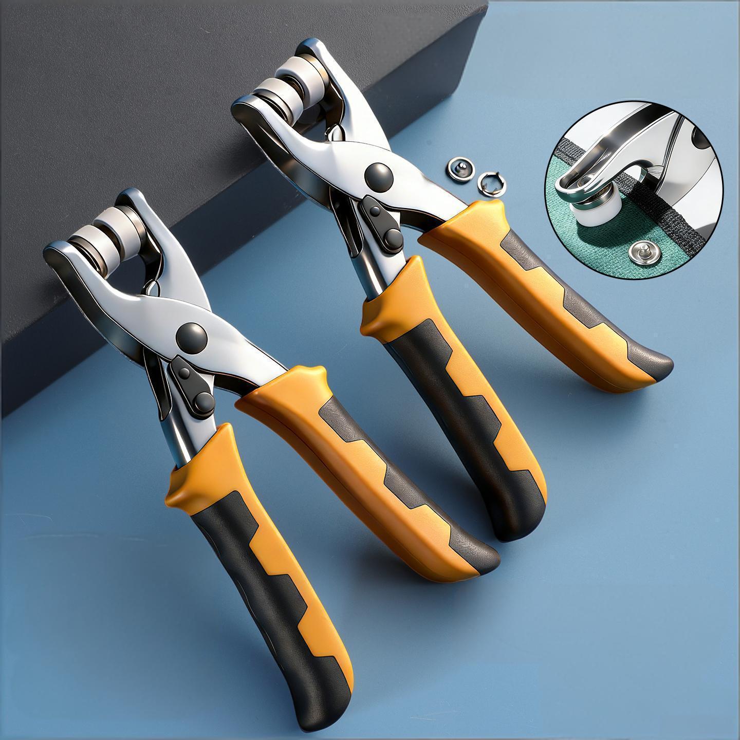 Snap Fastener Set - Conjunto de Alicates Manuais para Fecho