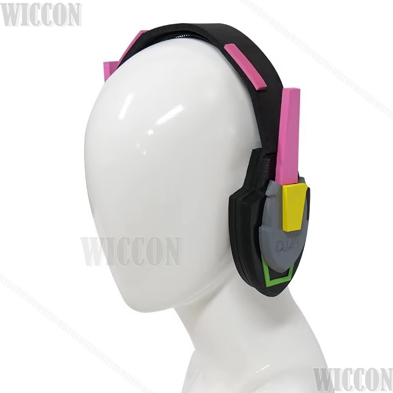Fone de Ouvido D.Va do Jogo OW - Dva Cosplay Prop avaliação e preço