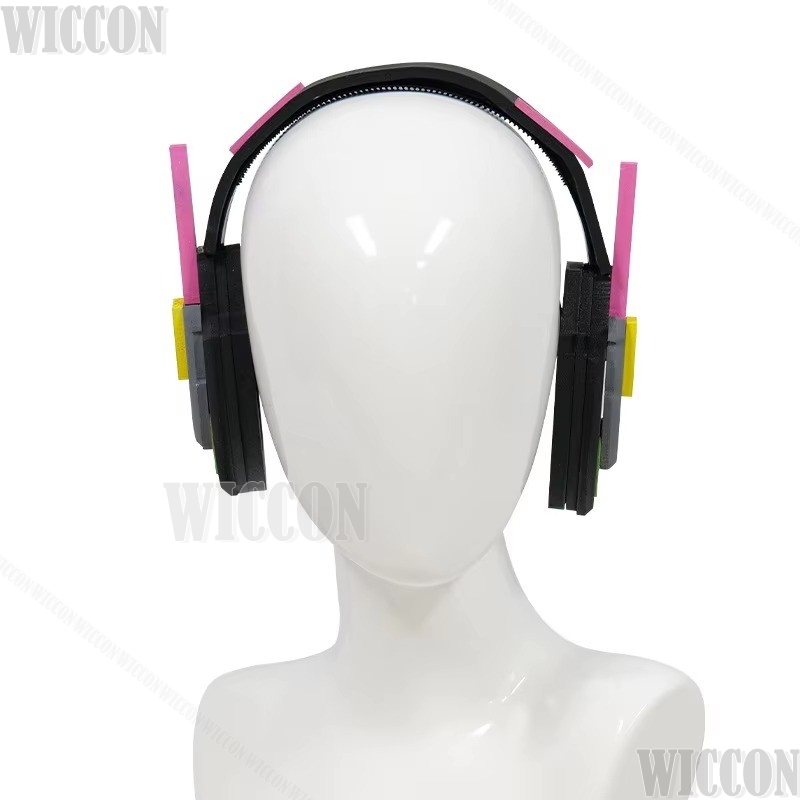 Fone de Ouvido D.Va do Jogo OW - Dva Cosplay Prop avaliação e preço