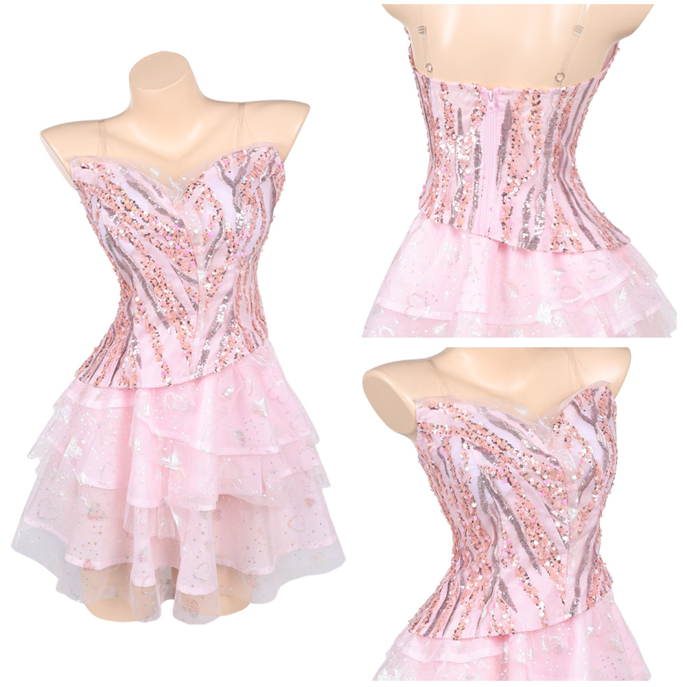 Fantasia de Cosplay Glinda com - Cosplay Floating Prop avaliação e preço