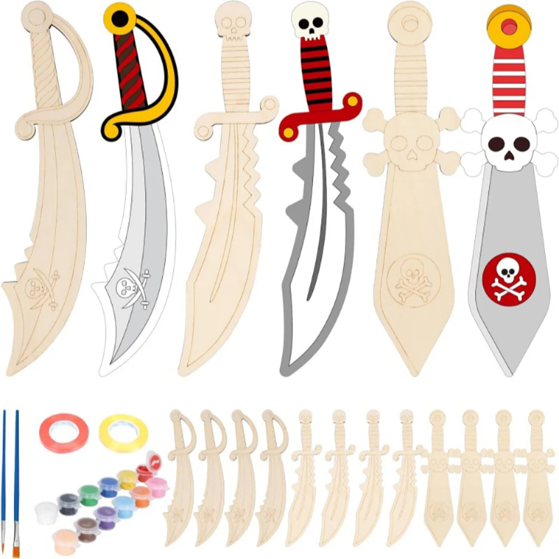 Conjunto de 16 Espadas de Made - Cosplay Prop Painting avaliação e preço