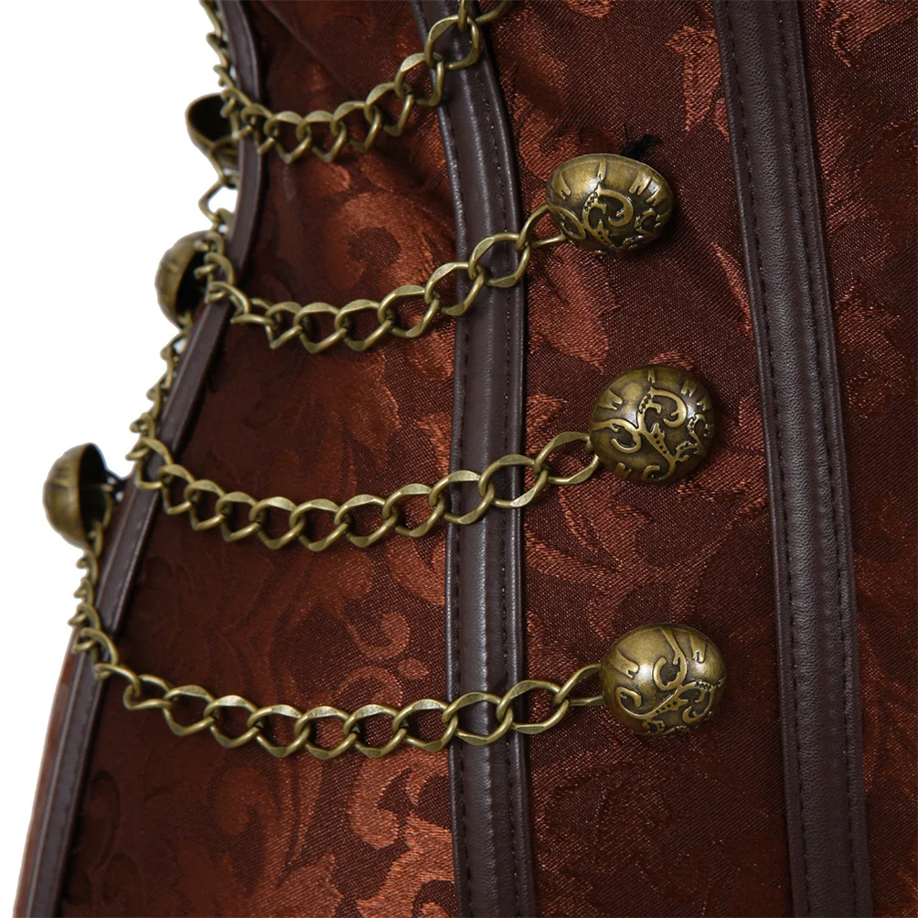 Corset Feminino Steampunk para - Boning Corset Steel avaliação e preço