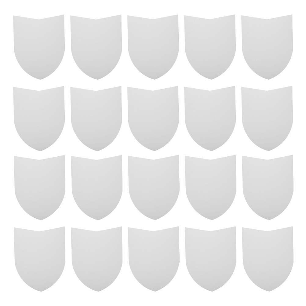 36 Peças de Escudos de Papel S - Cosplay Prop Painting avaliação e preço