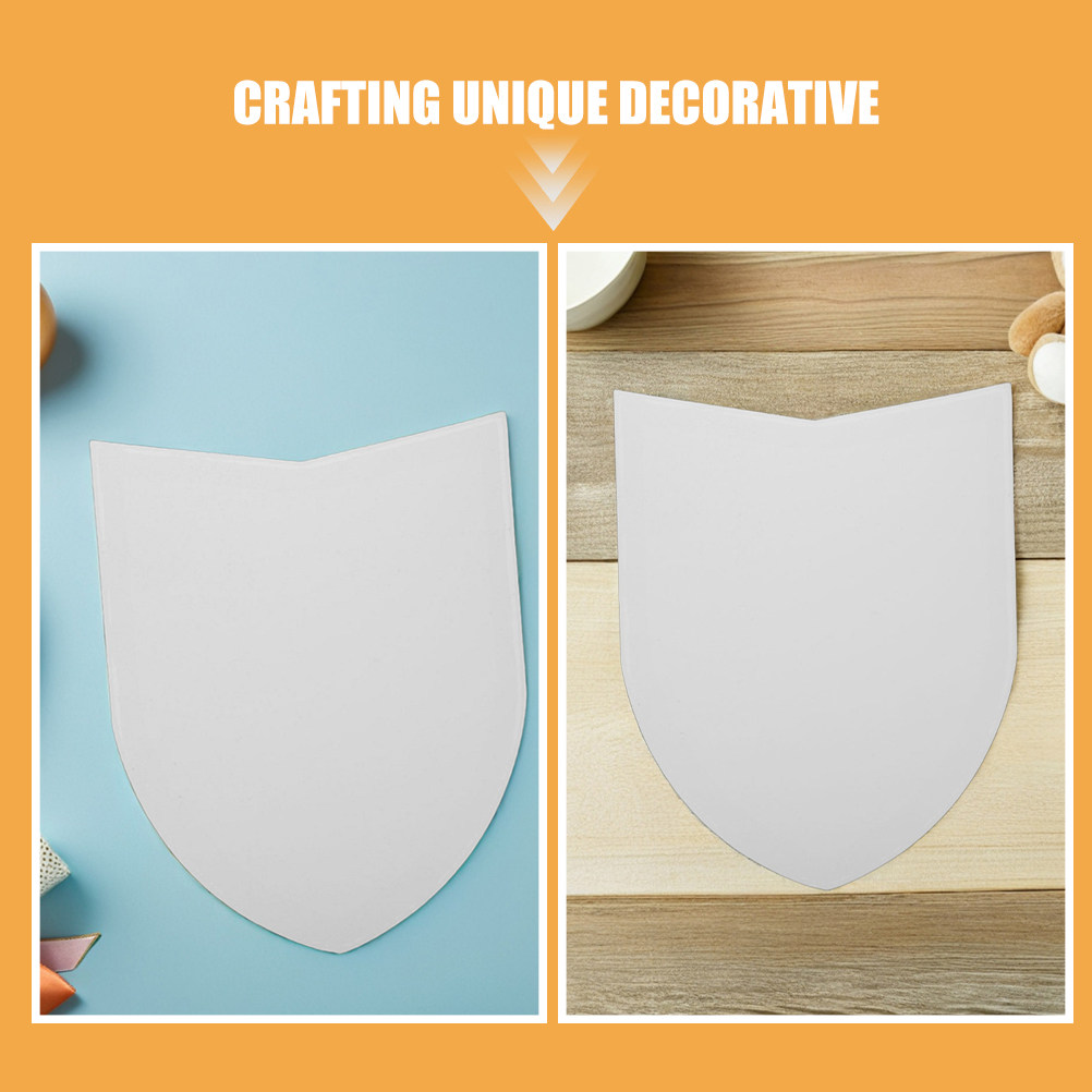 36 Peças de Escudos de Papel S - Cosplay Prop Painting avaliação e preço