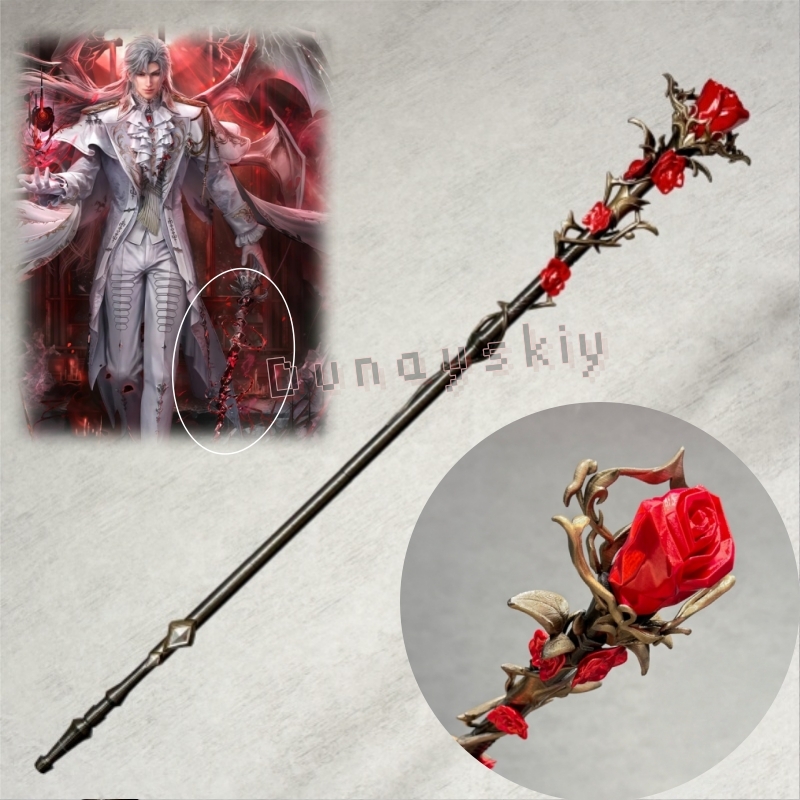 Varinha Sylus Staff Silver Win - Cosplay Prop 3D Print Settings avaliação e preço