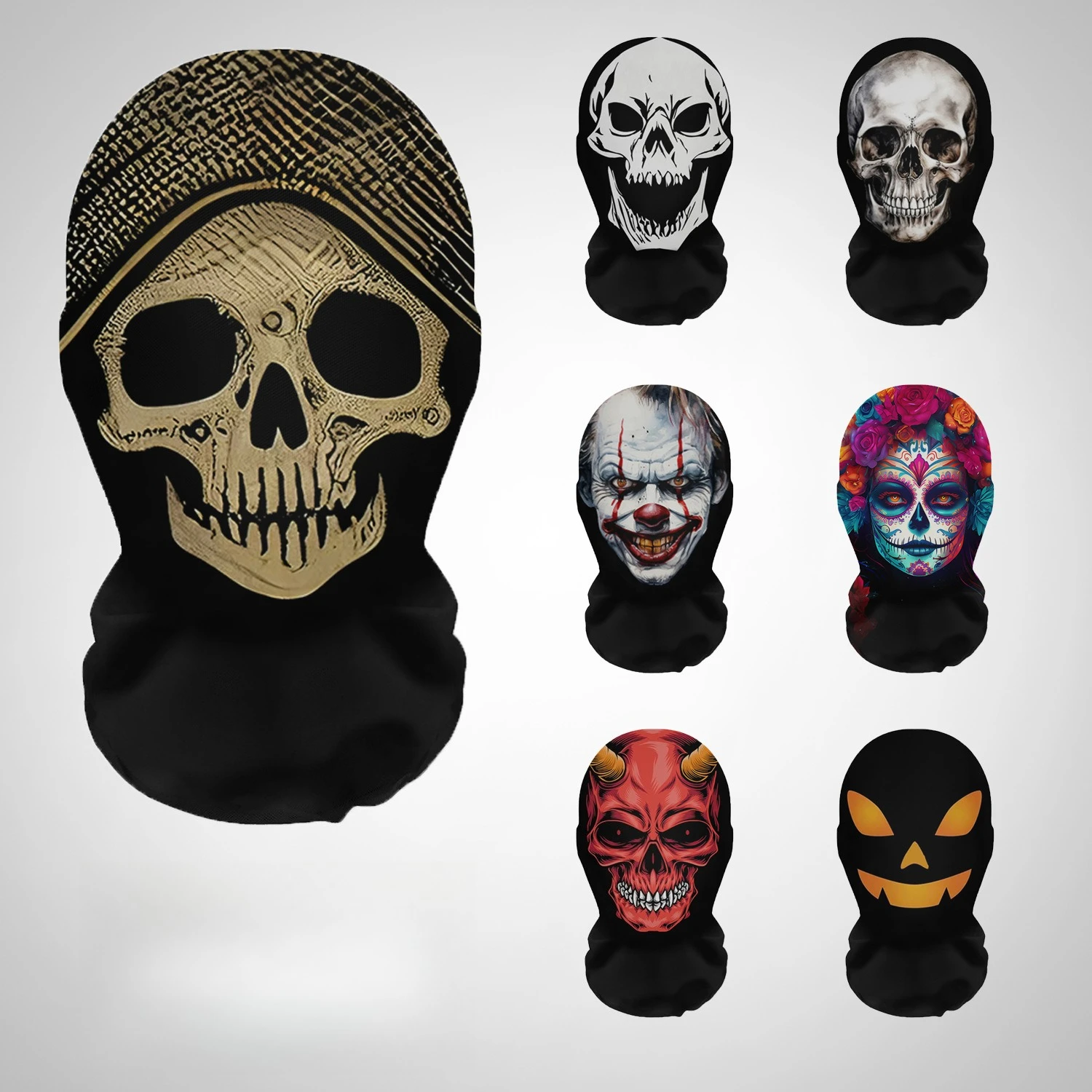 Halloween máscaras de terror i - Cosplay Prop Patterns avaliação e preço