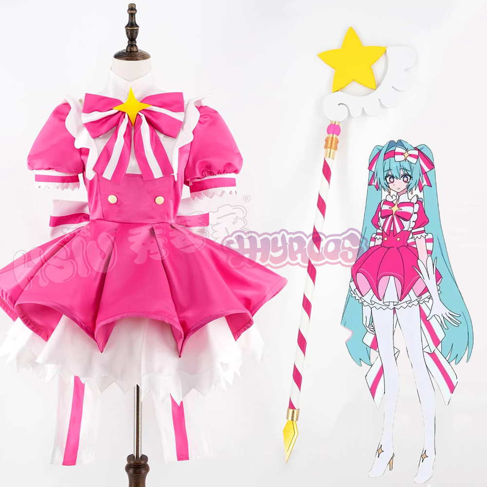 Fantasia de Cosplay MMiku Retr - Cosplay Floating Prop avaliação e preço