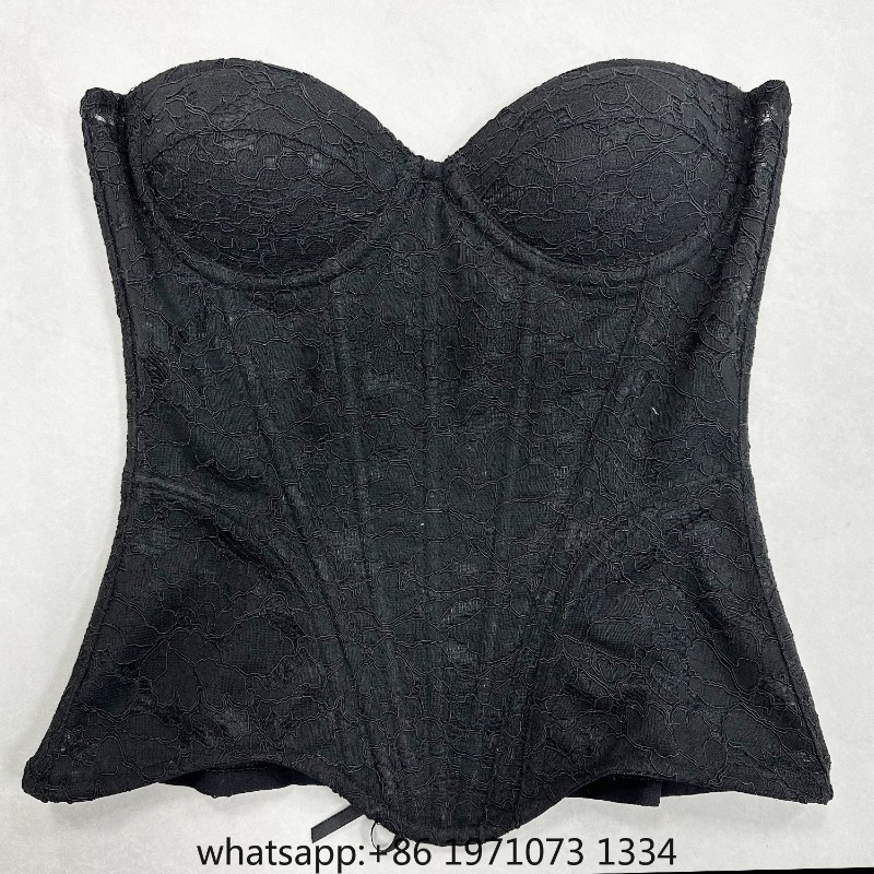 Corset Feminino de Renda Luxuo - Boning Corset Steel avaliação e preço